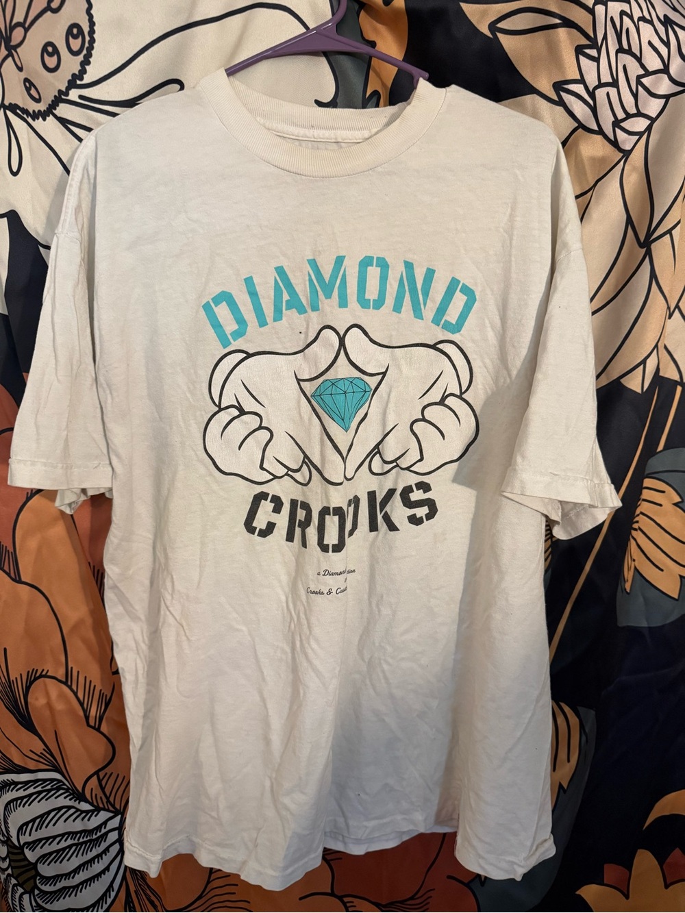 White Diamond Graphic Tee